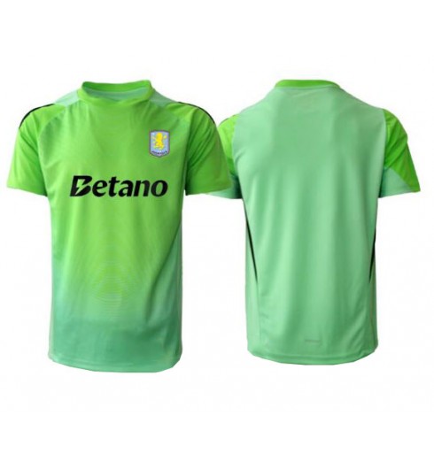 Aston Villa Brankářské Venkovní Dres 2025-26 Krátký Rukáv Aston Villa Brankářské Venkovní Dres 2025-26 Krátký Rukáv